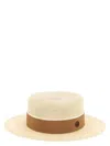 Maison Michel Ribbon Wide Brim Hat