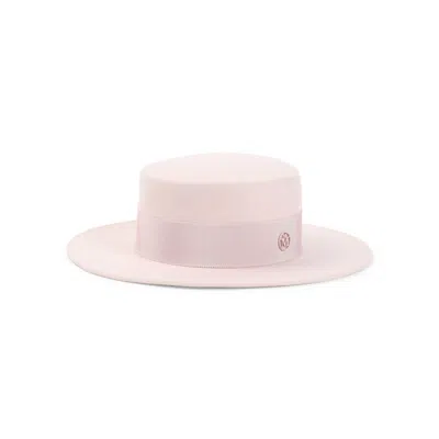 Maison Michel Kiki Hat In Pink