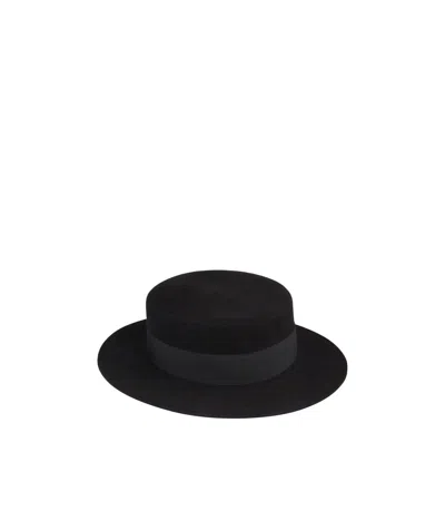 Maison Michel Kiki Hat In Black