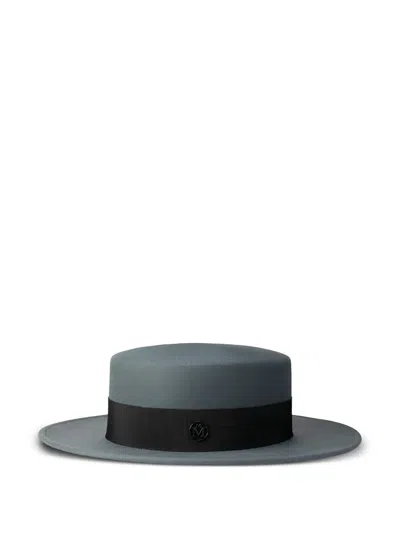 Maison Michel Kiki Hat In Gray