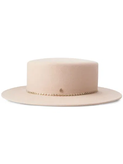 Maison Michel Kiki Hat In Neutral