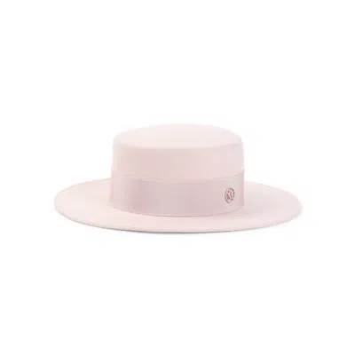 Maison Michel Kiki Hat In Pink