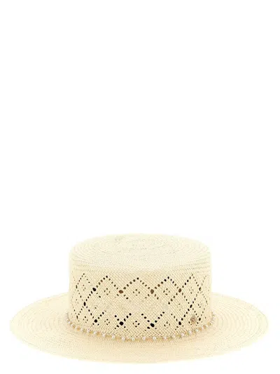 Maison Michel Kiki Hat In Red