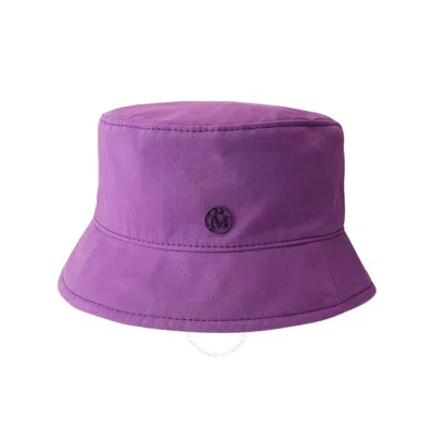 Maison Michel Axel Bucket Hat In Purple