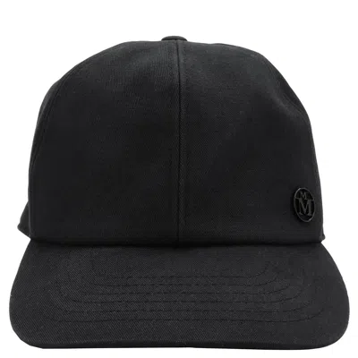 Maison Michel Ladies Black Tiger Cotton Cap