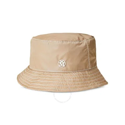 Maison Michel Ladies Camel Jason Bucket Hat In Yellow
