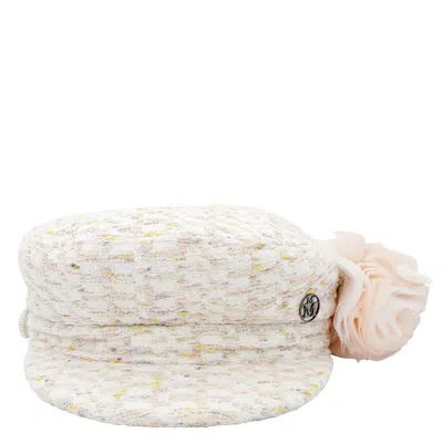 Maison Michel Ladies Multicolor New Abby Tweed Sailor Cap