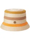 Maison Michel Lila Bucket Hat In Neutrals