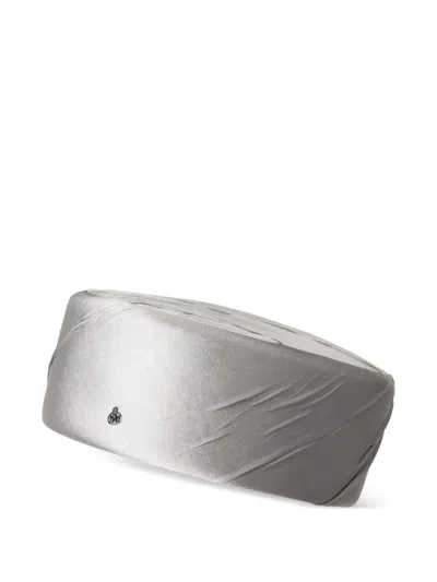 Maison Michel 릴리벳 필박스 모자 In Silver