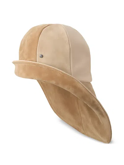 Maison Michel Lily Hat In Brown