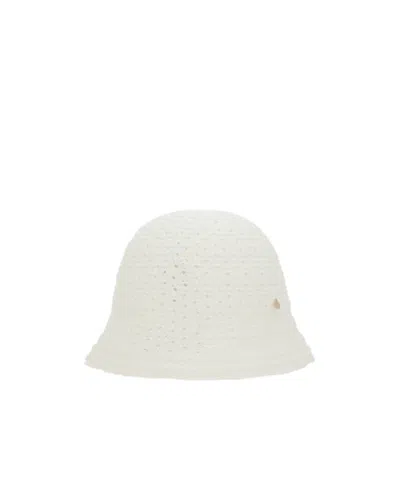 Maison Michel Lison Hat In White