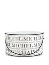 Maison Michel Logo Hat Box In Silver