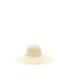 Maison Michel Blanche Openwork-design Hat In White