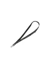 Maison Michel Logo Shoulder Strap. In Black