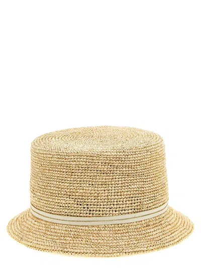 Maison Michel Ma332748bm Sun Hat In Beige