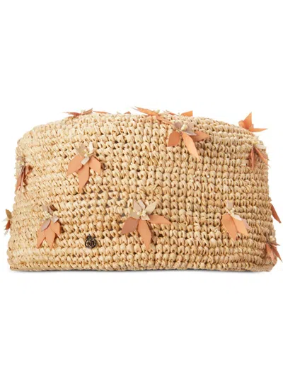 Maison Michel Marina Hat In Brown