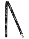 Maison Michel Logo-print Shoulder Strap In Multicolor