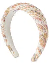 Maison Michel Miwa Hairband In Brown