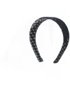 Maison Michel Miwa Veil-detail Headband In Blue