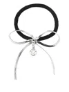 Maison Michel Mya Bow-embellishment Hair Scrunchie In Multi