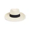 Maison Michel Eric Ribbon On Brisa Wide Brim Hat