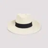 Maison Michel Eric Ribbon On Brisa Wide Brim Hat