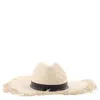 Maison Michel Natural Zango Straw Fedora Hat