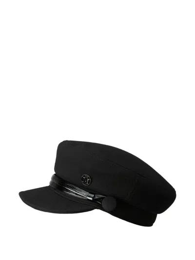 Maison Michel New Abby Baker Boy Hat In Black