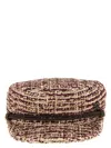 Maison Michel Beret In Brown