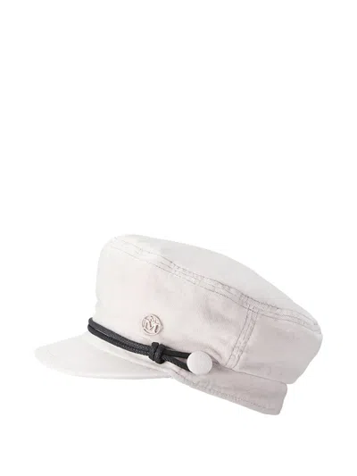 Maison Michel New Abby Hat In White