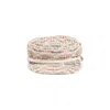 Maison Michel New Abby Multicolor Cotton Hat In Neutrals