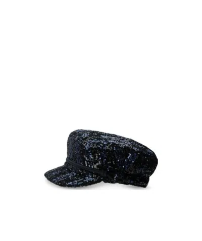 Maison Michel New Abby Sailor's Hat In Black