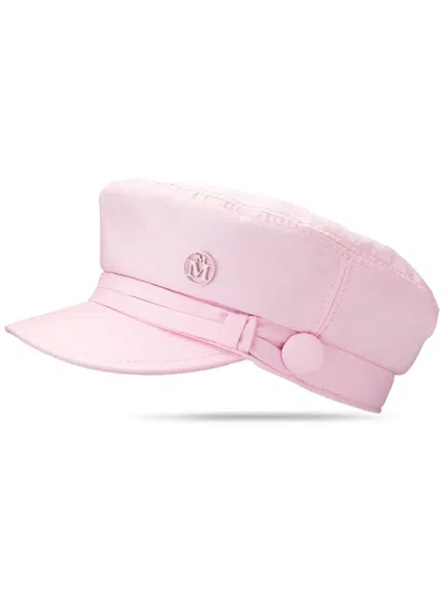 Maison Michel New Abby Sailor Hat In Pink