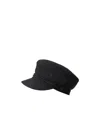 Maison Michel New Abby Twill Baker Boy Hat