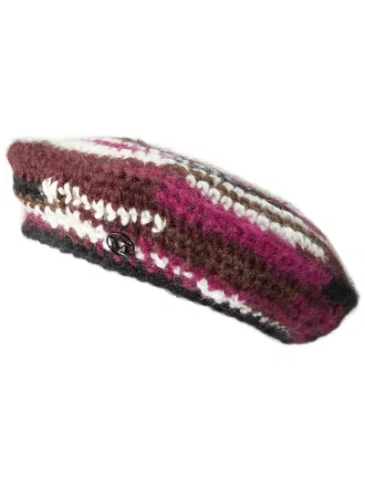 Maison Michel New Billy Brushed Mohair Beanie In Brown