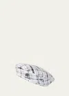 Maison Michel New Billy Snowy Tweed Beret In Multi
