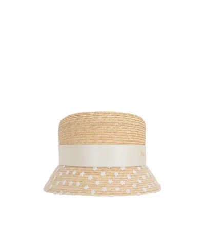 Maison Michel New Kendall Straw Hat