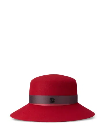 Maison Michel New Kendall Wollmütze In Red