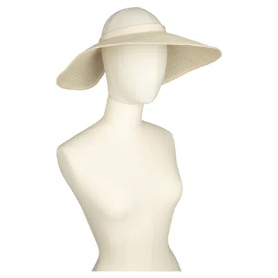Pre-owned Maison Michel Opencap Circa 2000 In Sand