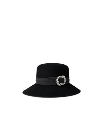 Maison Michel Pearl Top Hat