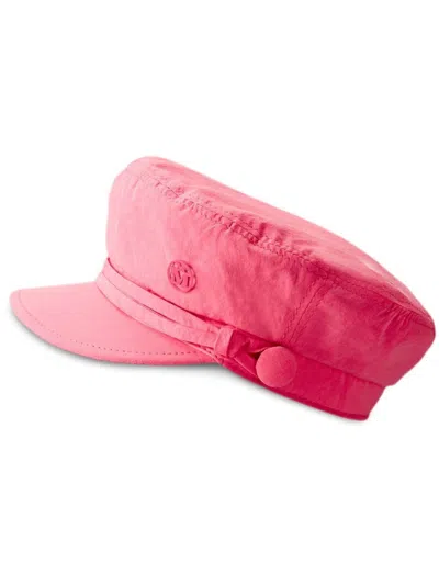 Maison Michel Abby Baker Boy Cap In Pink