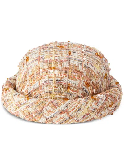 Maison Michel Reese Hat In 褐色