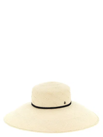 Maison Michel Rena Hat In Neutral