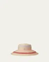 Maison Michel Rena Stripey Hat In Multi