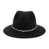 Maison Michel Rico Logo-charm Fedora In Black