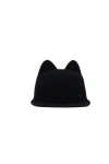Maison Michel 'jamie' Cat Ear Curved Brim Hat
