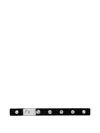 Maison Michel Stacy Crystal-embellishment H In Black