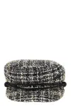 Maison Michel New Abby Vichy Tweed Hat In Multi