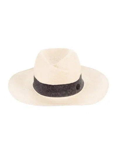 Pre-owned Maison Michel Straw Hat In Neutral