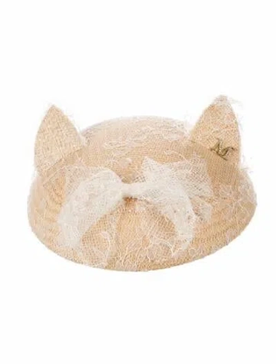 Pre-owned Maison Michel Straw Hat In Neutral